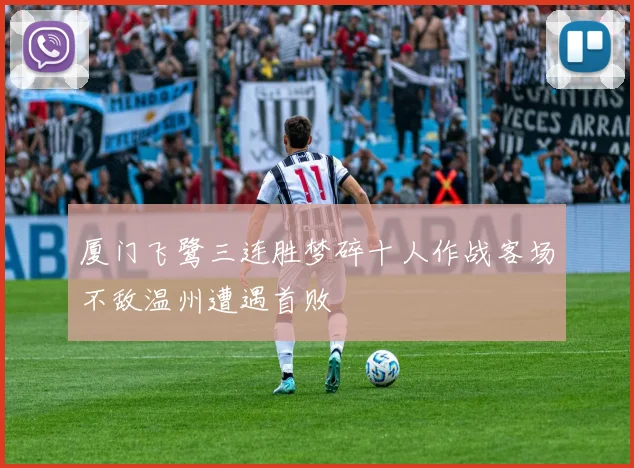 厦门飞鹭三连胜梦碎十人作战客场不敌温州遭遇首败